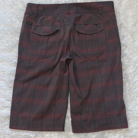 Columbia Long Shorts Printed Nylon, Size 8w 13L - Picture 4 of 13